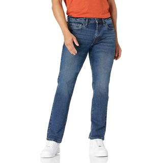 Amazon Essentials Herren Slim-Fit-Jeans, Vintage Waschung, 29W / 34L