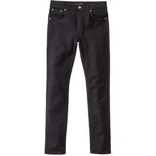 Nudie Jeans Lean Dean Jeans - Denim Dry Everblack - 32 - 32