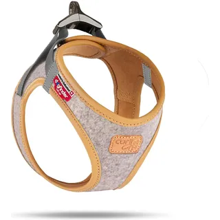 Curli Clasp Vest Hundegeschirr Alpine Light Gray 3XS