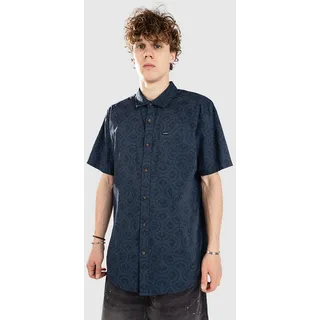 Volcom Scaler Stone Woven Hemd midnight blue Gr. L