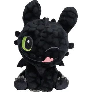 Schmidt Spiele 42839 - Dragons, Ohnezahn glücklich, Plüsch, 18 cm