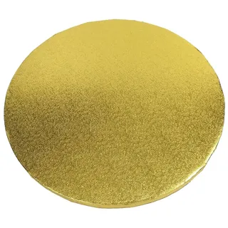 5x Cakeboard Gold 30cm 12mm Stärke
