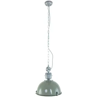Pendelleuchte, Grün, Metall, Glas, 42x145x42 cm, höhenverstellbar, Lampen & Leuchten, Innenbeleuchtung, Hängelampen, Pendelleuchten