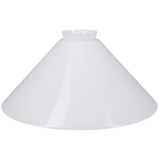 Home4Living Schusterschirm Opal Weiß Ø 257mm Lampenschirm