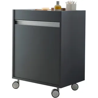 Duravit Rollcontainer 1 Tür 50 x 67 x 36 cm Graphit Matt