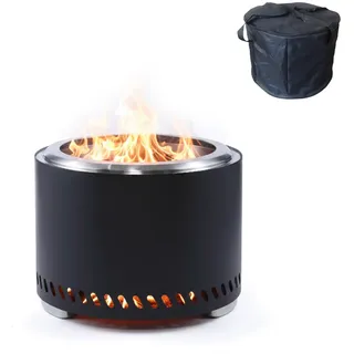 Feuerschale ohne Rauch Feuerstelle Feuertonne Feuerkorb Terrassenofen rauchfrei