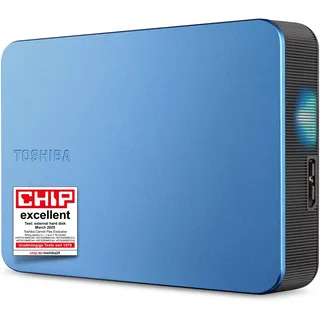 Toshiba Canvio Flex 4 TB USB 3.0 Blau