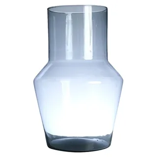 Hakbijl Glass Blumenvase Evie - transparent - Okoglas - 23 x 35 cm - eckige Vase