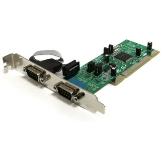 Startech StarTech.com 2 Port Serielle RS422/485 PCI Schnittstellenkarte mit 161050 UART