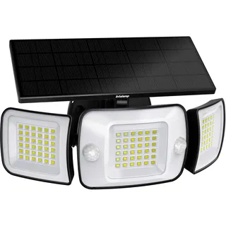 INTELAMP Solarlampen für Außen mit Bewegungsmelder LED Solarstrahler