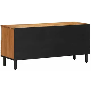 vidaXL TV-Einheiten TV-Schrank 100 x 33,5 x 46 cm Braun Massivholz