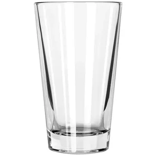 Libbey Pint Glass with DuraTuff Rim (1639HT), 16oz - Set of 4 by Libbey