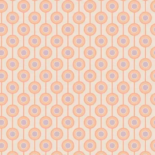 A.S. Création Retro Chic Vliestapete 0,53 x 9 m 395375 Beige/Orange/Lila
