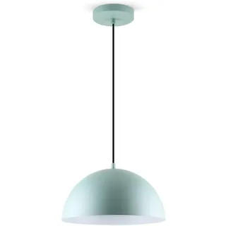 LED Universum Pendelleuchte Jada Mint Ø30cm x 125cm, E27 Fassung, max. 40W, Hängelampe, Hängeleuchte, Deckenlampe, Wohnzimmerleuchte, Kinderzimmerlampe, Metall