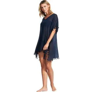 Seafolly - Amnesia Kaftan Damen indigo - blau