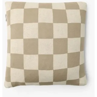Marc O'Polo Home Dekokissen Rykki, mit Karomuster beige
