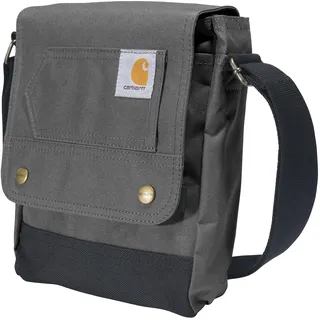 Carhartt Damen Umhängetasche, Schultertasche Tasche mit Schnappverschluss, langlebig, verstellbar, mit Klappverschluss, Everyday Crossbody Snap (Gravel) - Einheitsgröße