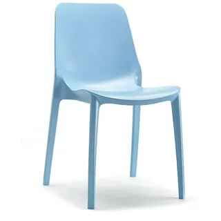 Stapelstuhl Ginevra - 62 - light blue