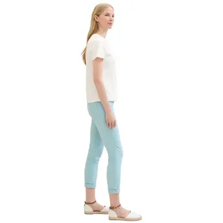 TOM TAILOR Stoffhose Hose Tapered Relaxed Pants 7396 in Blau blau XXL (44)