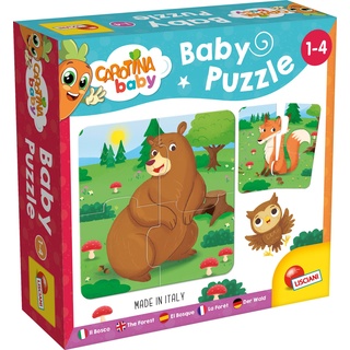 Lisciani BABY-PUZZLE DER WALD (4 Teile)