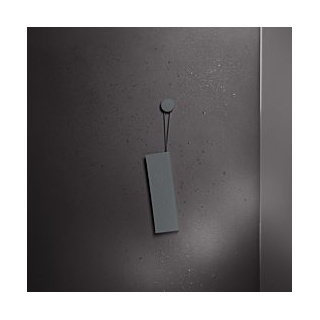 Keuco Edition 400 Duschabzieher 04959380000 grau (RAL 7011), mit Wandhalterung