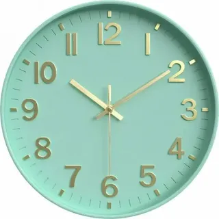 Wanduhr, Elegante Moderne Digitale Wanduhr, Badezimmeruhr Mit Geräuschlosem Sekundenzeiger, 30 Cm (12 Zoll)