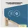 90 x 200 - 100 x 200 cm blue mid