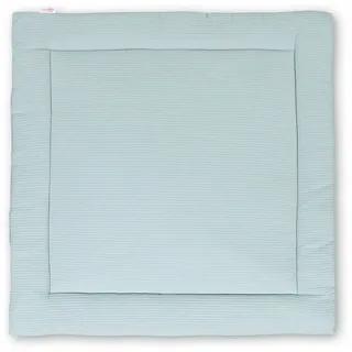 Babybay Krabbeldecke, Pastellblau, Textil, Struktur, Füllung: Baumwollfüllung, 120x120 cm, Textiles Vertrauen - Oeko-Tex®, Spielzeug, Babyspielzeug, Spieldecken