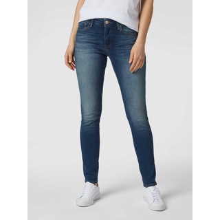 Super Skinny Fit Jeans mit Stretch-Anteil Modell 'Adriana', Blau, 32/34