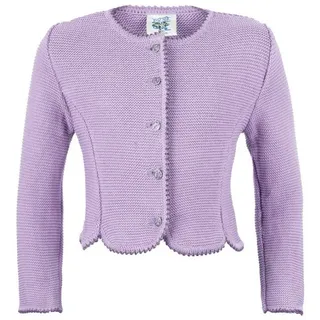 Isar-Trachten Trachtenkleid Strickjacke Kinder - ELEGANTINE - flieder 98