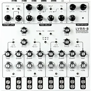 SOMA Laboratory Lyra-8 Analoger Synthesizer Weißer Engel