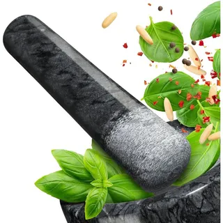 madeco Mörser Ersatzstößel Marmor 16cm Stößel für Mörser einzeln (ohne Mörser)