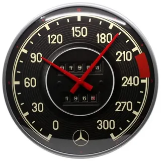 Nostalgic-Art Retro Wanduhr 31,0 cm 31 schwarz