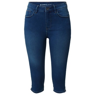 Garcia 3/4-Jeans Celia (1-tlg) Plain/ohne Details blau