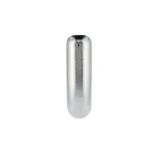 Vase   ¦ silber ¦ Stahl ¦ Maße (cm): H: 60  Ø: 20.0