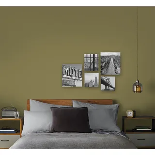Art for the home - Leinwandbild Set City", 5-teilig