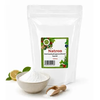 6 x 1 Kg Natron Natriumhydrogencarbonat Baking Soda - 1A Lebensmittelqualität