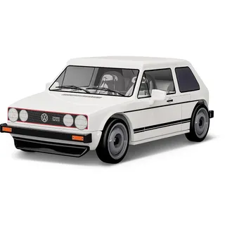 Volkswagen 3B1099320D084 - Bausatz Modellauto Miniatur VW Golf 1 GTI weiß 1:35
