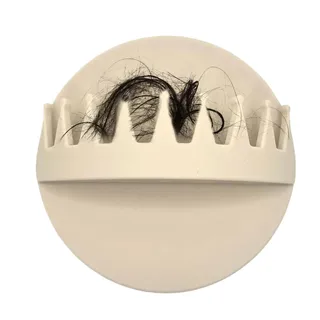 Dusch-Haarsammler – Saugnapf-Haarfänger, Silikon, wiederverwendbar, wandmontiert, Haarfalle für Badewanne, Badezimmer, Waschbecken, Haarsieb, leicht zu reinigen, robust und funktional