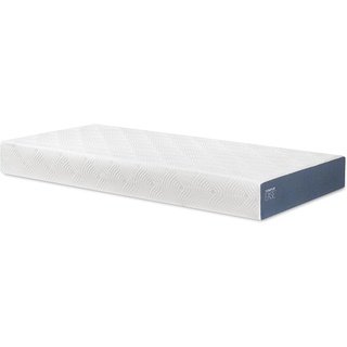 TEMPUR EASE Roll-Matratze 100 x 200 cm - Höhe 18 cm mit Memory Foam, Liegegefühl mittelfest, waschbarer Bezug, Weiß