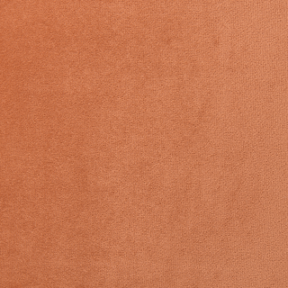 Pouf Samtstoff orange rund ⌀ 61 cm MILLEN