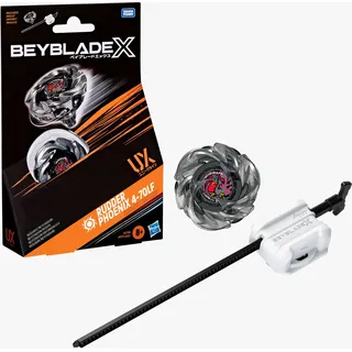 Beyblade X Rudder Phoenix 4-79LF UX Kreisel Starterset