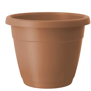 Emsa Blumenkübel für den Innen- und Außenbereich, 500 mm, Terrakotta, City, 517607