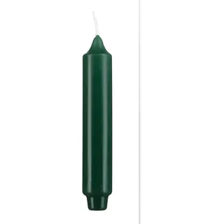 Kopschitz Kerzen Kerzen Punchkerzen (Stabkerzen mit gefrästen Fuß) Fairway Grün, 400 x 30 mm, 12 Stück