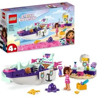 LEGO Gabby's Dollhouse Meerkätzchens Schiff und Spa 10786