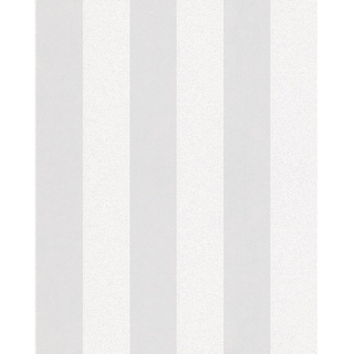 Marburg Vliestapete Streifenmuster Weiß-Pearl 10,05 m x 0,53 m FSC®
