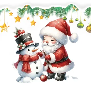 Weihnachtsdeko Wandtattoo | Kühlschrank Weihnachtsmann Sticker,Abziehbare Niedliche Deko Winter Weihnachtsschmuck Für Zuhause Klassenzimmer Badezimmer Schlafzimmer Wand Kühlschrank,Winter
