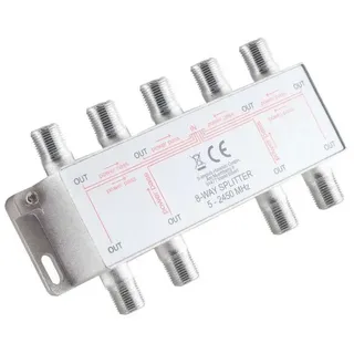 S-Conn F-Serie; Stammverteiler; 8-fach; 5-2400 MHz DC