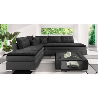 INOSIGN Ecksofa »Night & Day L-Form mit Dauer-Schlaffunktion ohne Armlehnen«, mit Boxspring-Bettfunktion 180x200 cm und Bettkasten, Dauerschläfer!