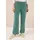 Cordhose High Waist Grün 33